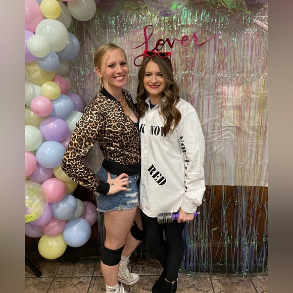 CITY STREETS Cheetah Bomber Jacket sz Small - Picture 7 of 11